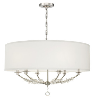 Mirage Six Light Chandelier in Polished Nickel (60|8006-PN)