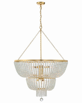 Rylee 12 Light Chandelier in Antique Gold (60|612-GA)