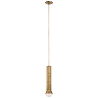 Precision LED Pendant in Antique-Burnished Brass (268|KW 5220AB-WG)