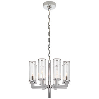 Liaison Eight Light Chandelier in Polished Nickel (268|KW 5200PN-CG)