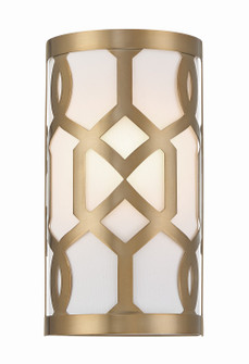 Jennings One Light Wall Sconce in Aged Brass (60|2262-AG)