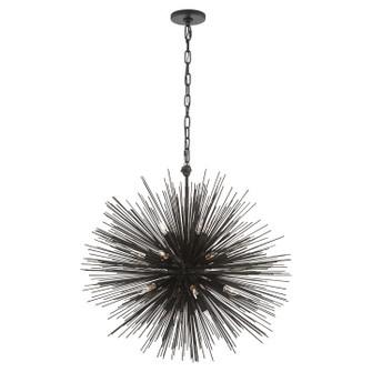 Strada 20 Light Chandelier in Aged Iron (268|KW 5071AI)