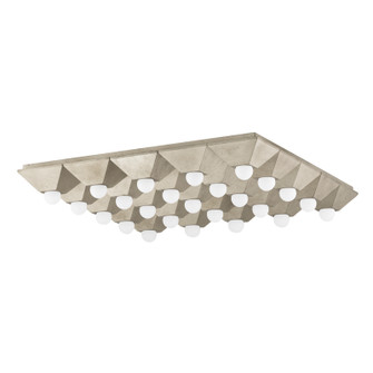 Max 25 Light Flush Mount in Silver Leaf (68|325-25-SL)