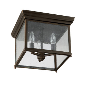 Outdoor Three Light Outdoor Flush Mount in Old Bronze (65|9546OB)