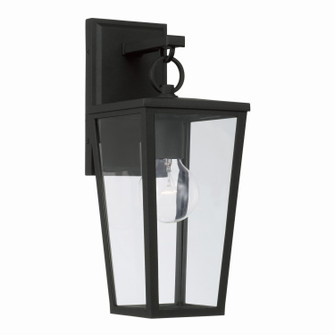 Elliott One Light Outdoor Wall Lantern in Black (65|948111BK)