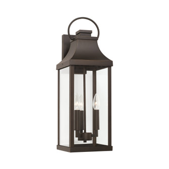 Bradford Three Light Outdoor Wall Lantern in Oiled Bronze (65|946431OZ)