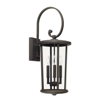 Howell Three Light Outdoor Wall Lantern in Oiled Bronze (65|926731OZ)