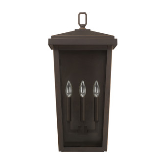 Donnelly Three Light Outdoor Wall Lantern in Oiled Bronze (65|926232OZ)