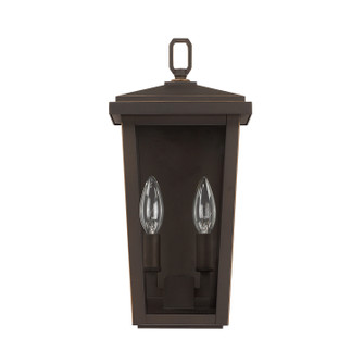 Donnelly Two Light Outdoor Wall Lantern in Oiled Bronze (65|926221OZ)