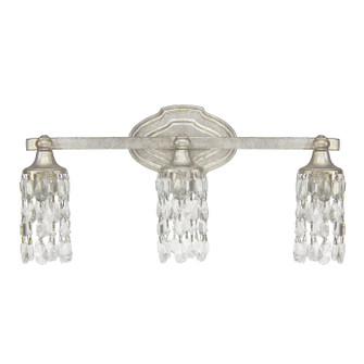 Blakely Three Light Vanity in Antique Silver (65|8523AS-CR)