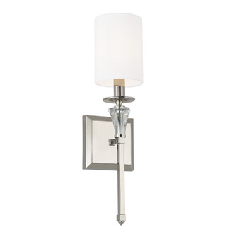Laurent One Light Wall Sconce in Polished Nickel (65|641811PN-700)