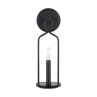 Sonnet One Light Wall Sconce in Matte Black (65|631611MB)