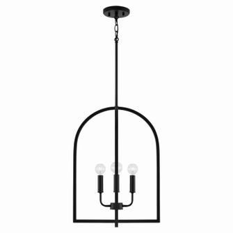 Lawson Four Light Foyer in Matte Black (65|548841MB)