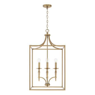 Abbie Four Light Foyer in Aged Brass (65|542641AD)