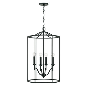 Peyton Four Light Foyer in Matte Black (65|542041MB)