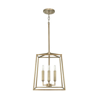 Thea Four Light Foyer in Aged Brass (65|537641AD)