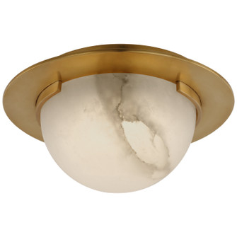 Melange LED Flush Mount in Antique-Burnished Brass (268|KW 4017AB-ALB)