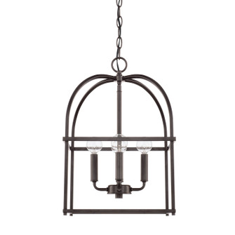 Aubrey Four Light Foyer Pendant in Bronze (65|527542BZ)