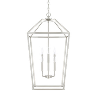 Birch Six Light Foyer in Brushed Nickel (65|522761BN)