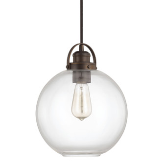 Dean One Light Pendant in Burnished Bronze (65|4641BB-136)