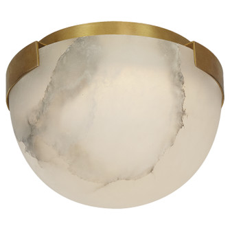 Melange LED Flush Mount in Antique-Burnished Brass (268|KW 4011AB-ALB)