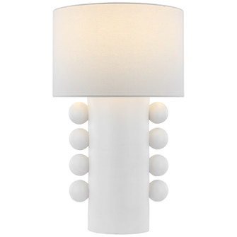 Tiglia LED Table Lamp in Plaster White (268|KW 3687PW-L)