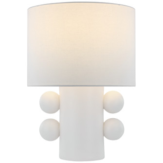 Tiglia LED Table Lamp in Plaster White (268|KW 3686PW-L)
