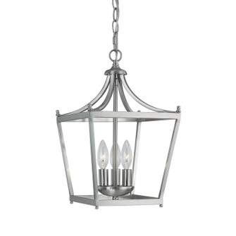 Stanton Three Light Foyer in Brushed Nickel (65|4036BN)