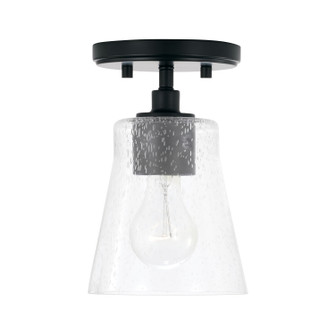 Baker One Light Pendant in Matte Black (65|346911MB-533)