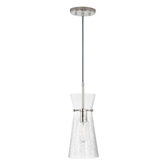 Mila One Light Pendant in Polished Nickel (65|342411PN)