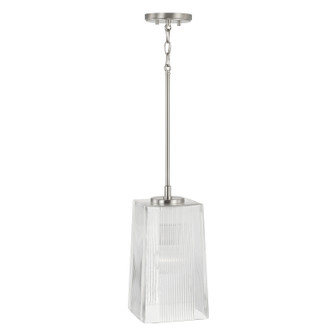 Lexi One Light Pendant in Brushed Nickel (65|341711BN)