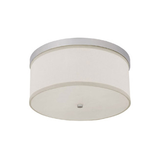 Midtown Three Light Flush Mount in Matte Nickel (65|2015MN-480)