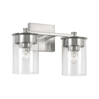 Mason Two Light Vanity in Brushed Nickel (65|146821BN-532)