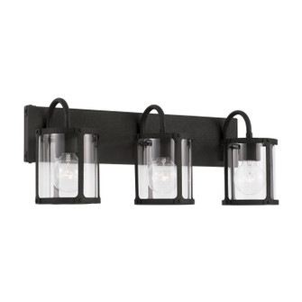 Brennen Three Light Vanity in Black Iron (65|144931BI-527)