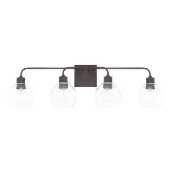 Tanner Four Light Vanity in Bronze (65|120041BZ-426)