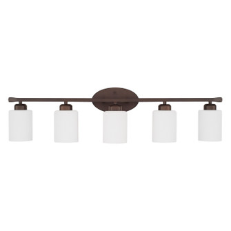 Dixon Five light Vanity in Bronze (65|115251BZ-338)