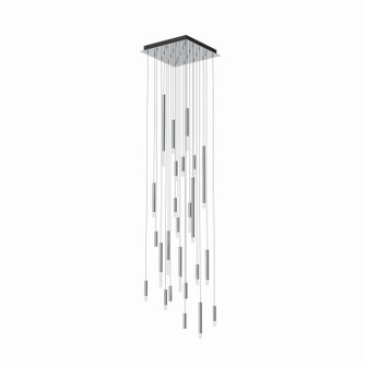 Steelos LED Pendant in Polished Chrome (326|STL-24P-PC-27U-30K)