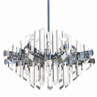 Facets LED Chandelier in Polished Chrome (326|FAC-24P-PC-27U-30K)