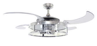 Classic 48``Ceiling Fan in Chrome and Clear (457|212926010)
