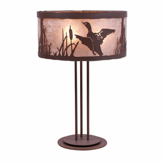 Kincaid-Loon Three Light Table Lamp in Rustic Brown (172|M69264AL-27)