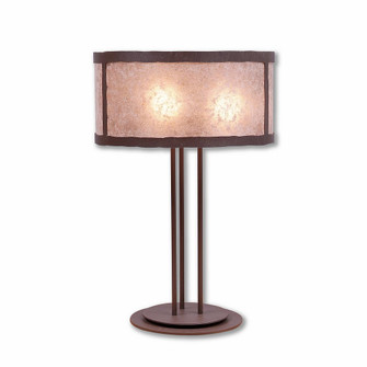 Kincaid-Rustic Plain Three Light Desk Lamp in Rustic Brown (172|M69101AL-27)