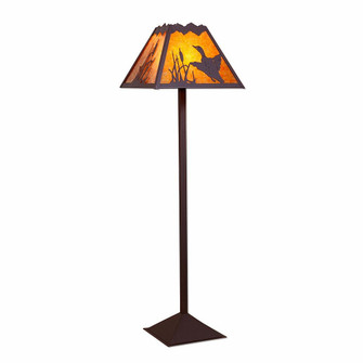 Rocky Mountain-Loon One Light Floor Lamp in Rustic Brown (172|M62664AM-27)