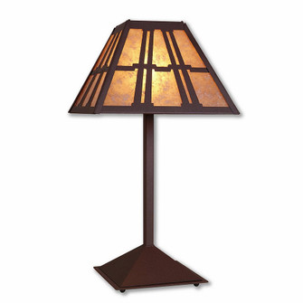 Rocky Mountain-Eastlake One Light Table Lamp in Rustic Brown (172|M62572AL-27)