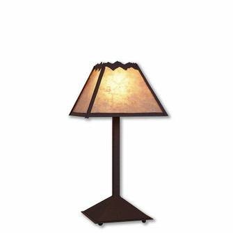Rocky Mountain-Rustic Plain Dark Bronze Metallic One Light Desk Lamp in Dark Bronze Metallic (172|M62401AL-28)