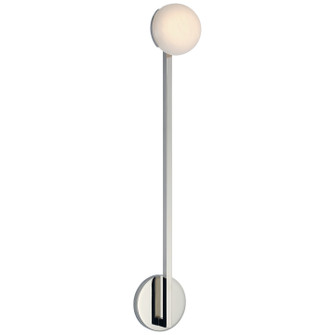 Pedra LED Wall Sconce in Polished Nickel (268|KW 2621PN-ALB)