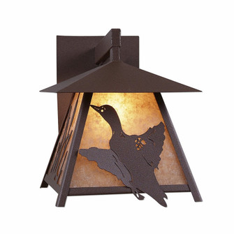 Smoky Mountain-Loon One Light Wall Sconce in Rustic Brown (172|M53664AL-27)