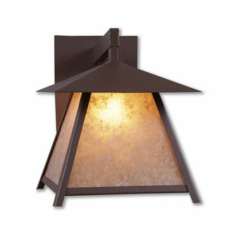 Smoky Mountain-Rustic Plain One Light Wall Sconce in Rustic Brown (172|M53601AL-27)