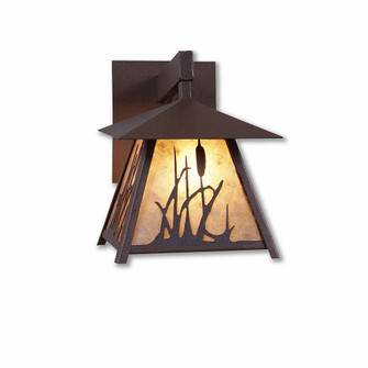 Smoky Mountain-Cattails One Light Wall Sconce in Rustic Brown (172|M53565AL-27)