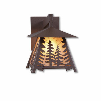 Smoky Mountain-Spruce Tree One Light Wall Sconce in Rustic Brown (172|M53514AL-27)