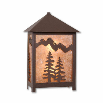 Hudson-Spruce Tree One Light Wall Sconce in Rustic Brown (172|M53214AL-27)